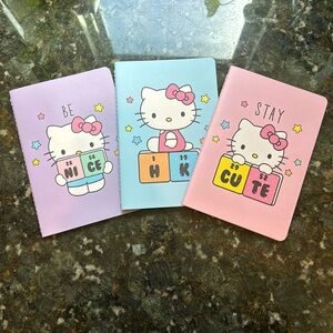 Hello Kitty Notebook Trio